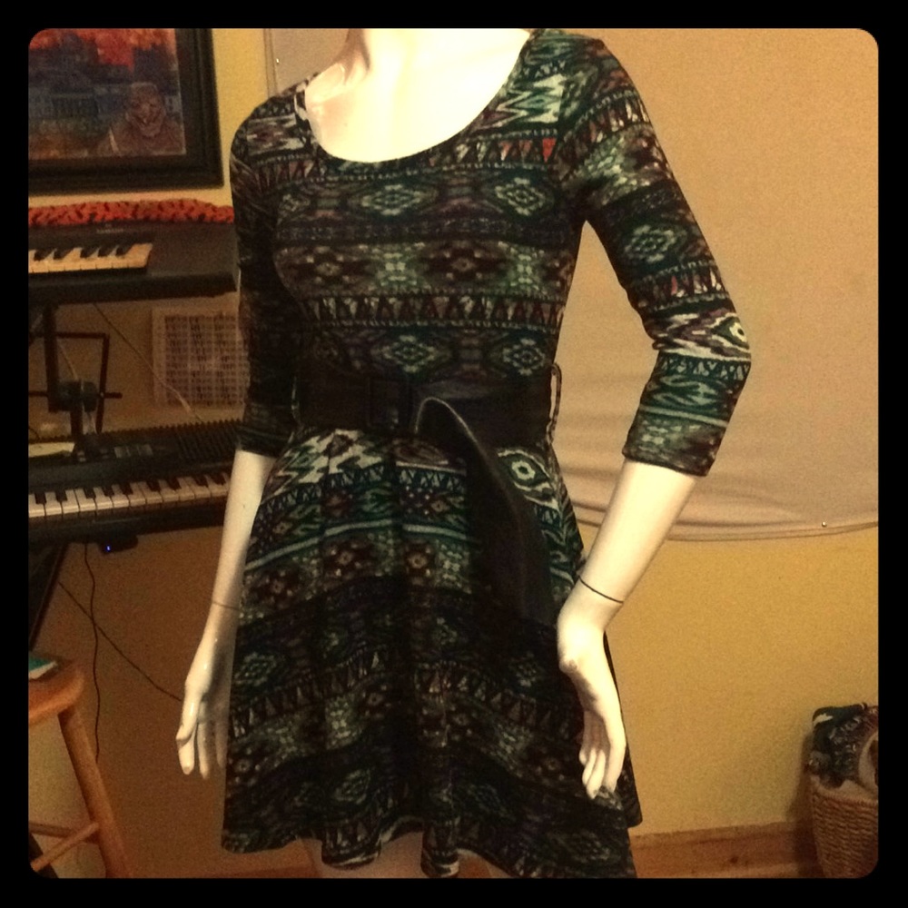 Urban Rose Dress, size small, made in USA